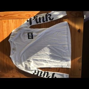 VS Pink long sleeve T-shirt